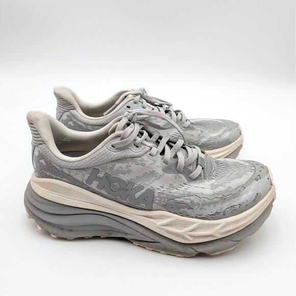 Hoka One One Stinson 7 Running Sneakers Women's Stardust/Alabaster Size US8B - Picture 3 of 15